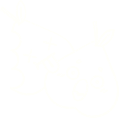 Bir insan tarafından çizilen Armut Tebeşiri