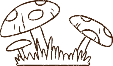 Bir insan tarafından çizilmiş mantar kömürü.