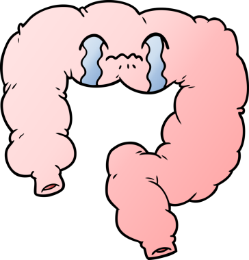 bir insan tarafından çizilmiş karikatür kolonu