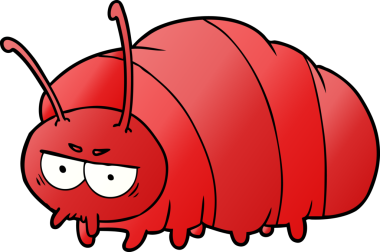 bir insan tarafından çizilmiş çizgi film hatası