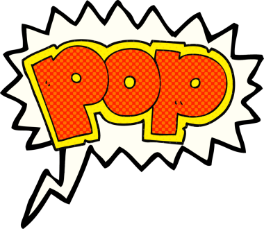 Bir insan tarafından çizilmiş serbest çizilmiş çizgi roman konuşma balonu POP sembolü