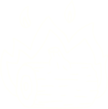 Bir insan tarafından çizilen Yanık Kütük Tebeşiri Çizimi