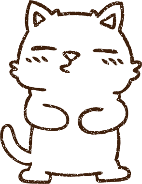 Bir insan tarafından çizilen Kedi Kömürü