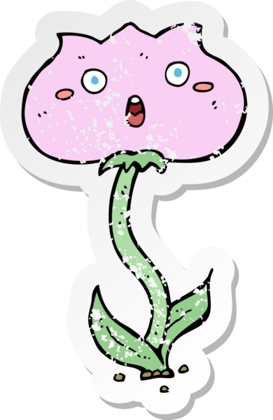 Bir insan tarafından çizilmiş bir karikatürün gerilimli yapıştırması.