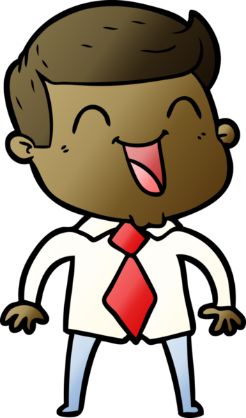 Bir insan tarafından çizilmiş gülen çizgi film adamı.