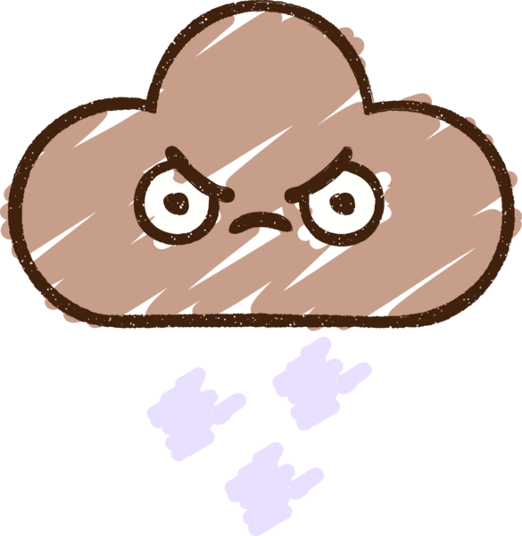 Bir insan tarafından çizilen Bulut Tebeşiri