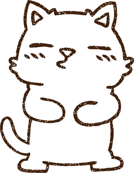 Bir insan tarafından çizilen Kedi Kömürü