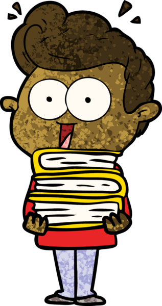 Bir insan tarafından çizilmiş çizgi film bakışlı adam.