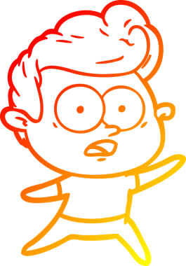 İnsan tarafından çizilmiş bir çizgi film karakteri.