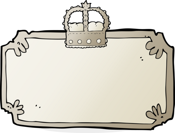 bir insan tarafından çizilmiş eski bir çerçeve afişi.