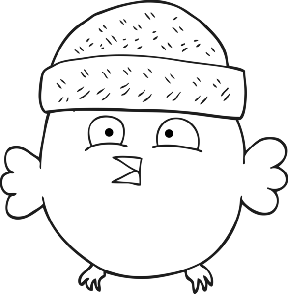 Bir insan tarafından çizilmiş siyah beyaz bir baykuş resmi.