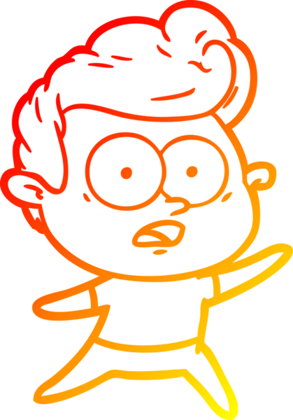 İnsan tarafından çizilmiş bir çizgi film karakteri.