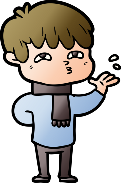 Bir insan tarafından çizilmiş garip bir adam.