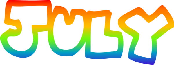 Bir insan tarafından çizilen Temmuz ayının karikatür çizimi