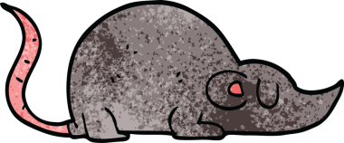 bir insan tarafından çizilmiş karalama faresi