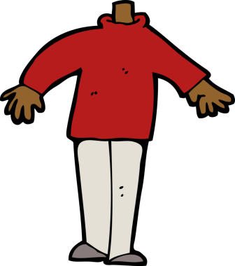 karikatür erkek vücudu (bir insan tarafından çizilen ve eşleşen karikatürler)