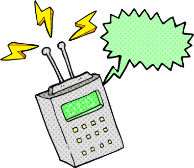 Bir insan tarafından çizilmiş serbest çizim çizgi roman konuşma balonu bilimsel aygıtı