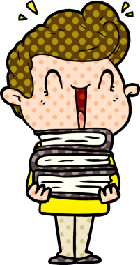 Bir insan tarafından çizilmiş heyecanlı bir çizgi film.