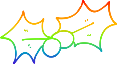 gökkuşağı gradyan çizimi bir insan tarafından çizilmiş kutsal bir çizgi.