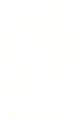 Bir insan tarafından çizilmiş Coğrafya Küre Tebeşiri