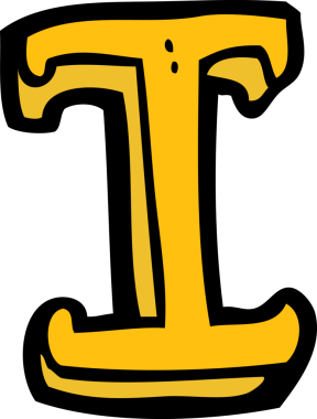 Bir insan tarafından çizilmiş karikatür mektubu.