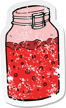 Bir insan tarafından çizilmiş bir karikatür evinin gerilimli yapıştırması.