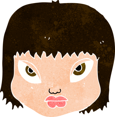 Bir insan tarafından çizilmiş bir karikatür.