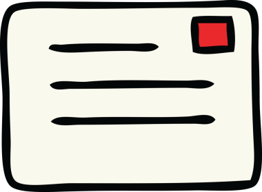 Bir insan tarafından çizilmiş sevimli bir karikatür.