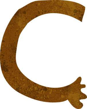 Bir insan tarafından çizilmiş çizgi film kolu