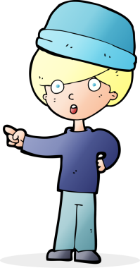 Bir insan tarafından çizilmiş şapkalı bir adam.