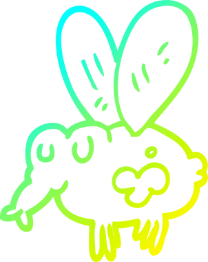 Bir insan tarafından çizilmiş bir karikatür çizimi.