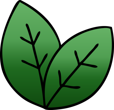 bir insan tarafından çizilmiş gölgelenmiş garip karikatür yaprakları