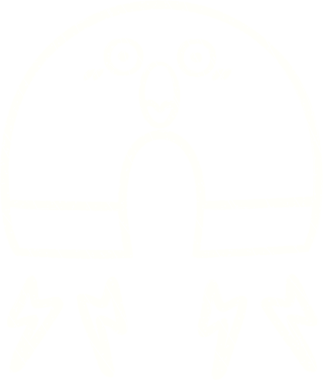 Bir insan tarafından çizilen mıknatıs tebeşiri