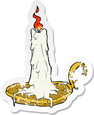 Bir insan tarafından çizilmiş ürkütücü bir çizgi filmin gerilimli yapıştırması.