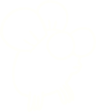 Bir insan tarafından çizilen İğrenç Sinek Tebeşiri