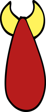 Bir insan tarafından çizilmiş atom bombası karalaması.