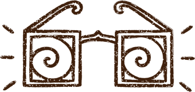 Bir insan tarafından çizilmiş XRay Gözlüğü Kömür Çizimi