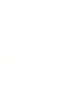 Bir insan tarafından çizilen Şenlikli Kadın Tebeşiri