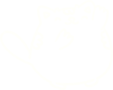 El sallayan Kedi Tebeşiri Bir insan tarafından çizilen