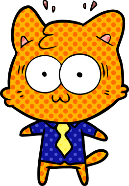 Bir insan tarafından çizilmiş bir çizgi film.