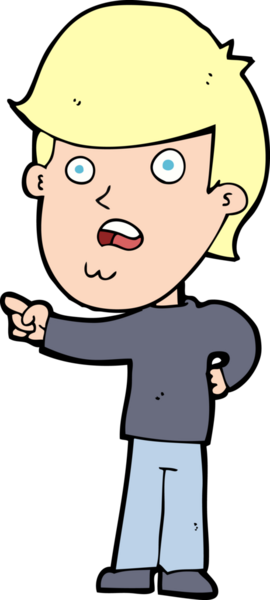 Bir insan tarafından çizilmiş bir karikatür.