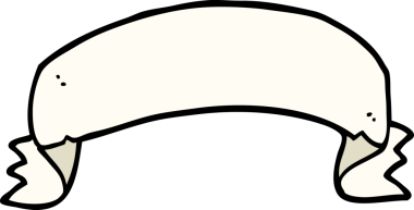 Bir insan tarafından çizilmiş karalama tomarı.