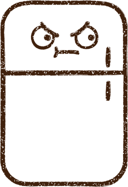 Buzdolabı Kömürü Bir insan tarafından çizilmiş