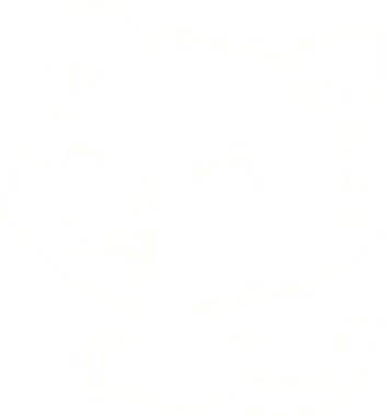 Bir insan tarafından çizilen Kedi Tebeşiri