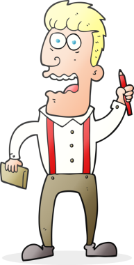 Bir insan tarafından çizilmiş serbest çizilmiş karikatür.