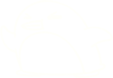 Bir insan tarafından çizilen Penguen Tebeşiri