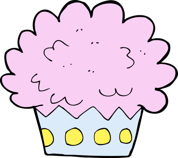 Bir insan tarafından çizilmiş çizgi film pastası.