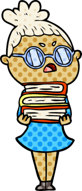 Bir insan tarafından çizilmiş bir karikatür.