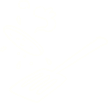 Bir insan tarafından çizilmiş hamburgerci Tebeşir Çizimi