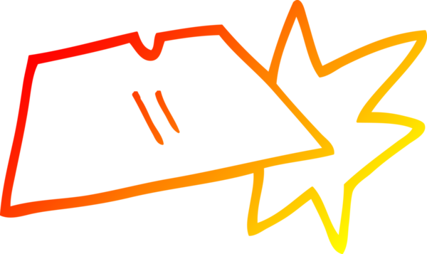 Bir insan tarafından çizilmiş çizgi film iş bıçağı çizimleri.